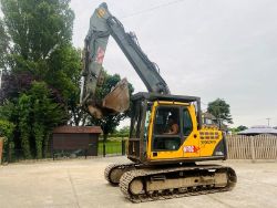 VOLVO EC140BLC TRACKED EXCAVATOR *8153 HOURS* C/W QUICK HITCH