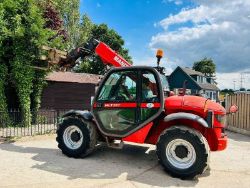 MANITOU MLT627T 4WD TELEHANDLER C/W PALLET TINES