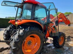 2010 KUBOTA M8540 LOADER TRACTOR