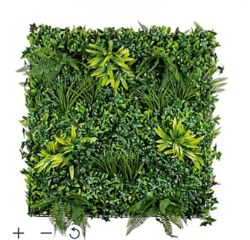 BRAND NEW DRACAENA SQUARE ARTIFICIAL PLANT WALL, (H)1M (W)1M