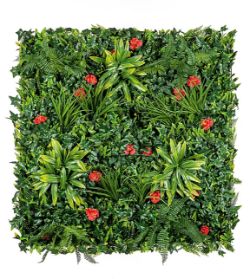 BRAND NEW CAMELLIA SQUARE ARTIFICIAL PLANT WALL, (H)1M (W)1M