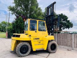 LANCING HENLEY 7/12 DIESEL FORKLIFT C/W SIDE SHIFT