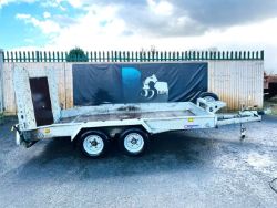 INDESPENSION CHALLENGER 50 TRAILER YEAR 2020 TWIN AXEL 11.5 FT X 6 FT BALL HITCH