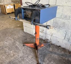 SONTEX INDUSTRIAL HEAT SEALING MACHINE / SEALER C/W ADJUSTABLE STAND / BAGGER