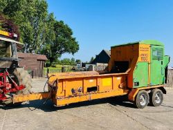 UNIREC 1100 TOWABLE WOOD SHREDDER