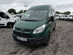 2014 FORD TRANSIT CUSTOM 330 TREND LWB PANEL VAN MOT'D SPARES OR REPAIRS