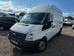 2013 FORD TRANSIT 125 FWD LWB PANEL VAN LOW MILES MOT'D SPARES OR REPAIRS