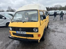 1988 VOLKSWAGEN TRANSPORTER MOTORHOME CAMPER VAN LOW MILES STARTS AND DRIVES