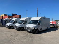 2018 68RENAULT MASTER 2.3DCI LOW LOADER LUTON BOXE EURO6 ADBLUE CHOICE 7