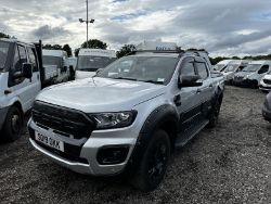 2019 FORD RANGER WILDTRAK LWB DOUBLE CAB 4X4 AUTOMATIC EURO 6 LOW MILES LONG MOT