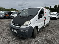2003 VAUXHALL VIVARO 2700 SWB MEDIUM ROOF CAMPER VAN MOT'D SPARES OR REPAIRS