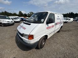 2002 VOLKSWAGEN TRANSPORTER TDI SWB PANEL VAN 2.5 STARTS AND DRIVES