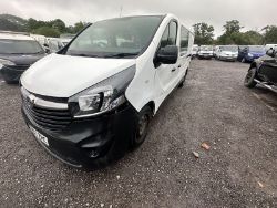 2017 VAUXHALL VIVARO 2900 MWB EURO 6 CREW CAB VAN 1.6 MOT'D STARTS AND DRIVES
