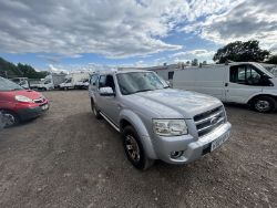 2007 FORD RANGER THUNDER D/C 4WD 4X4 VAN 2.5 STARTS DRIVES PERFECT NO VAT 5 S