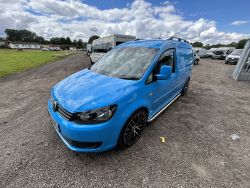 2011 VOLKSWAGEN CADDY MAXI C20 TDI LWB PANEL VAN 1.6 LOW MILES 71K SPARES OR R