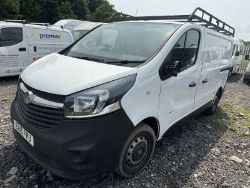 2015 VAUXHALL VIVARO 2900 CDTI SWB PANEL VAN LOW MILES SPARES OR REPAIRS