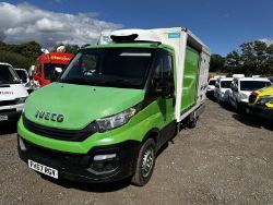 2018 IVECO DAILY XLWB EURO 6 SEMI AUTOMATICFRIDGE VAN LONG MOT STARTS DRIVES