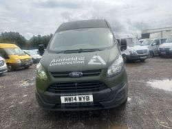 2014 FORD TRANSIT CUSTOM 290 LWB PANEL VAN LOW MILES MOT'D STARTS AND DRIVES