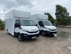 2018 67 IVECO DAILY 35C EURO6 14FT FULLY ALUMINIUM LUTON BOX VAN (CHOICE 2 - LISTING FOR ONE)