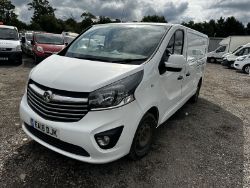 2018 VAUXHALL VIVARO 2900 SPORTIVE CDTI MWB EURO 6 PANEL VAN STARTS AND DRIVES