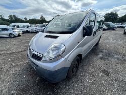 2011 VAUXHALL VIVARO 2900 113 LWB PANEL VAN LOW MILES MOT'D STARTS AND DRIVES