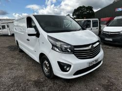 2017 VAUXHALL VIVARO 2900 SPORT CDTI BT SS MWB EU6 PANEL VAN 1.6 STARTS DRIVES