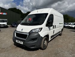 2016 PEUGEOT BOXER - RELIABLE WORK VAN WITH SMART FEATURES, READY FOR THE ROAD