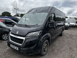 PEUGEOT BOXER 2018 - 435 XLWB EURO 6 PANEL VAN - REQUIRES ATTENTION (SEE DETAILS)