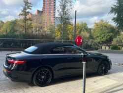 MERCEDES’ BENZ E220 D AMG LINE PREMIUM BLACK 2.0L CONVERTIBLE