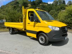 2019 MERCEDES SPRINTER DROPSIDE LWB 314CDI PICKUP TRUCK MANUAL EURO 6 L4