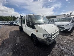 2005 FORD TRANSIT 350 LWB - RUGGED TIPPER, NEEDS ENGINE ATTENTION