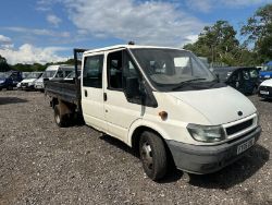 2005 FORD TRANSIT 350 LWB - CREW CAB TIPPER, 5 SPEED MANUAL - RWD, READY FOR RESTORATION