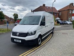 2019 VOLKSWAGEN CRAFTER 35 / 2.0 TDI LWB 1 OWNER FSH GREAT CONDITION