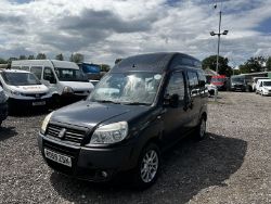 2009 FIAT DOBLO DYNAMIC M-JET: SPACIOUS WORK VAN WITH DISABILITY RAMP & HONEST HISTORY!