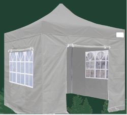 EXTRA HEAVY DUTY GAZEBO 3M BY 4.5M