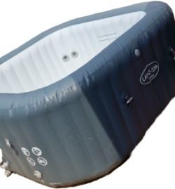 RRP £1199.00 - LAY-Z-SPA HAWAII HYDROJET INFLATABLE HOT TUB - GREY