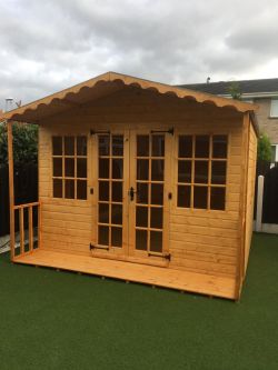 8X8FT SUN LOUNGE SUMMERHOUSE FREE DELIVERY AND INSTALLATION