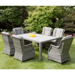 PORTOFINO 6 SEATER GARDEN DINING SET RRP £2499