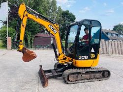 JCB 8025 TRACKED EXCAVATOR * ZERO SWING , YEAR 2012, 3554HOURS* C/W QUICK HITCH