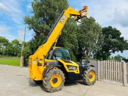 JCB 535-95 4WD TELEHANDLER *9.5 METERS, YEAR 2014* C/W PALLET TINES