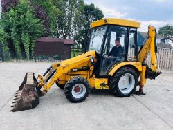 LEWIS BADGER BACKHOE LOADER C/W THREE IN ONE BUCKET