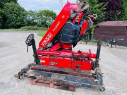 FASSI F420XP REMOTE CONTROL CRANE *YEAR 2008* C/W 4 X HYDRAULIC SUPPORT LEGS