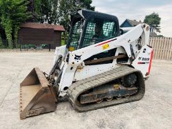 BOBCAT T650 TRACKED SKIDSTEER *YEAR 2017, 1058 HOURS* C/W BUCKET