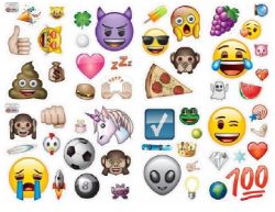 1319 PACKS X EMOJI WALL STICKERS - 54 PIECES