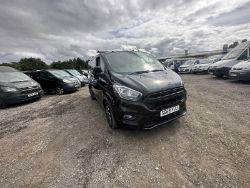 SLEEK & RELIABLE: 2019 FORD TRANSIT CUSTOM 310 SPORT - BLACK - PANEL VAN, FULLY LOADED!