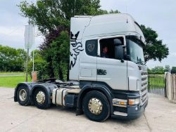 SCANIA R480 6X2 TRACTOR UNIT C/W *MANUAL GEAR BOX* & MID LIFT