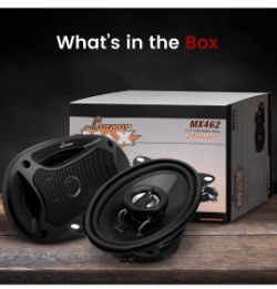 JOBLOT OF 24 X PAIR OF 2 LANZAR MX462 4 X 6 INCH 240W 2 WAY COAXIAL SPEAKERS