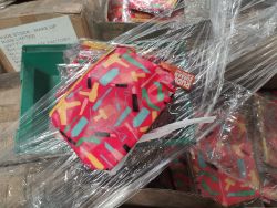 PALLET CONTAINING APPROX 1100 X ZIP UP MAKE UP BAGS?