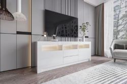 PALLET CONTAING 10 X BRAND NEW LED TV CABINETS (WHITE)