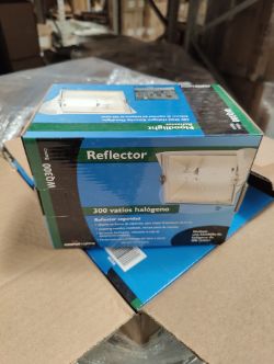 PALLET CONTAINING APPROX 192 X SECURITY FLOOD LIGHTS